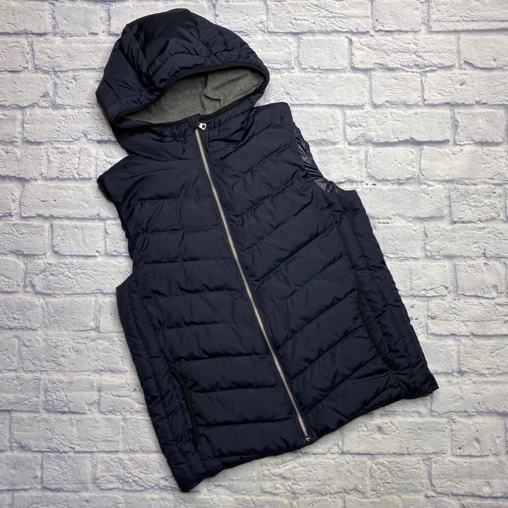 Gap Primaloft Down Alternative Puffer Hooded Vest… - image 1